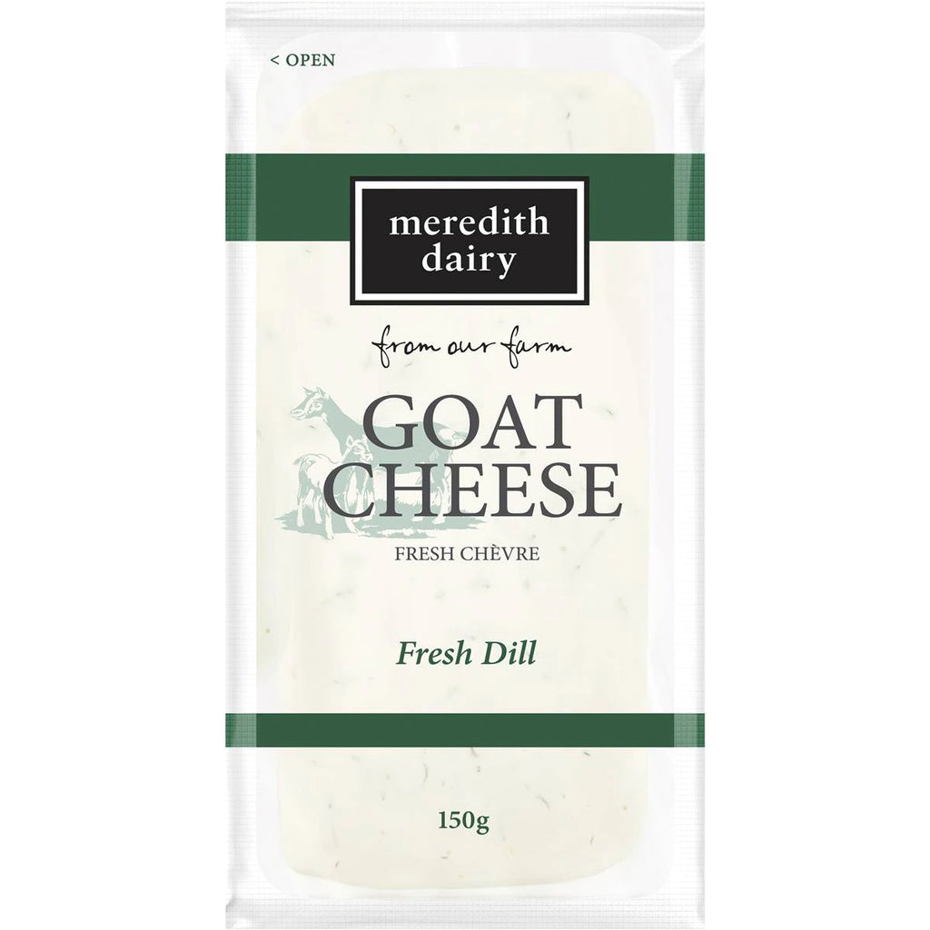 Meredith Dairy - Goat Cheese Chevre Dill 150g