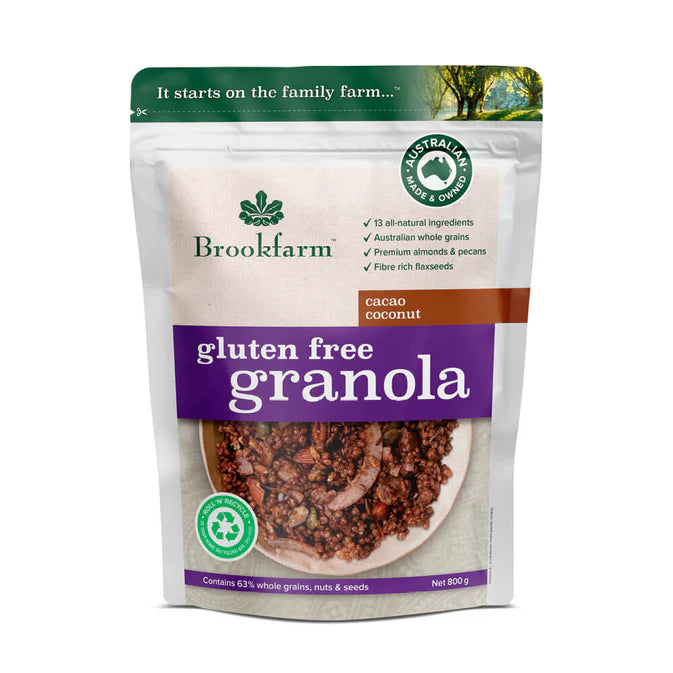 Granola Cacao Coconut Gluten Free Bendigo Fresh
