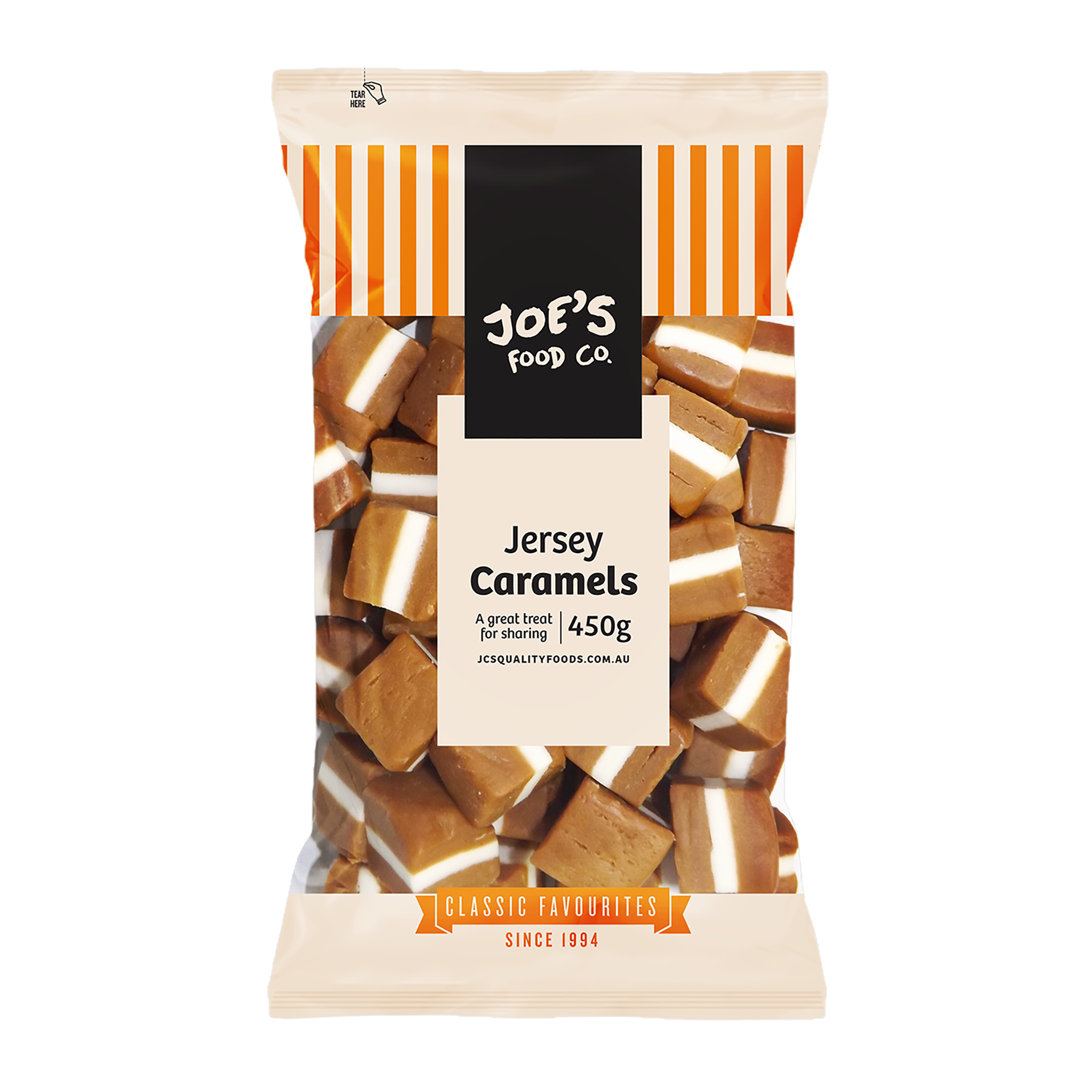 Jersey Caramels 'Joe's Food Co.' Bendigo Fresh