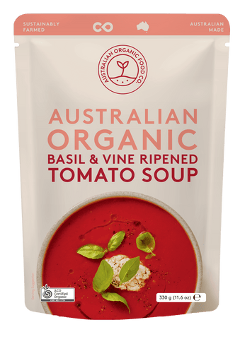 Basil & Vine Ripened Tomato Soup - Australian Organic