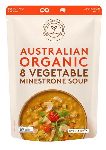 8 Vegetable & Minestrone Soup - Australian Organic