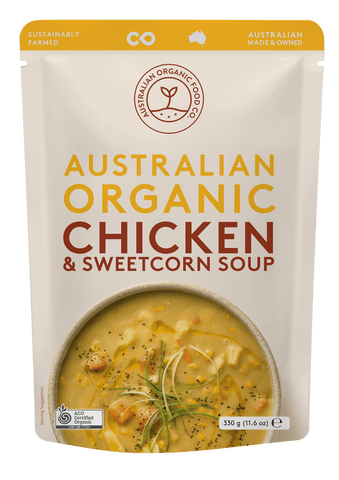 Chicken & Sweetcorn Soup - Australian Organic