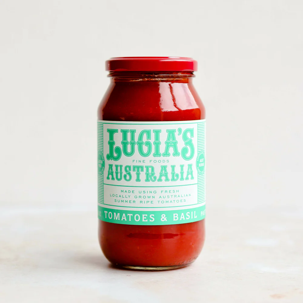Tomatoes & Basil Pasta Sauce - Lucia's