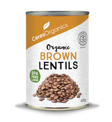 Organic Brown Lentils - Ceres