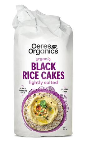 Organic Black Rice Cakes - Ceres
