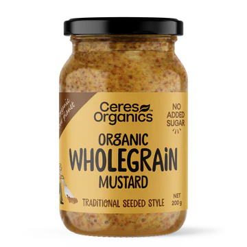 Organic Wholegrain Mustard - Ceres