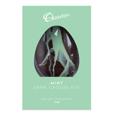 Chocolatier Crisp Mint Dark Chocolate Egg 150g