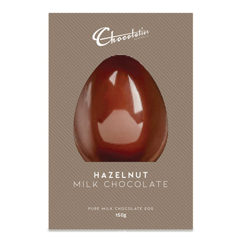 Chocolatier Hazelnut Milk Chocolate Egg 150g