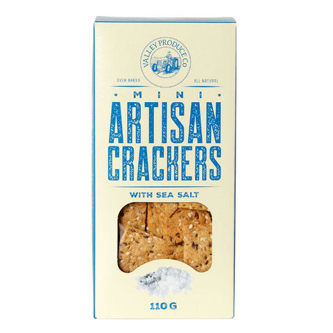 VPC Mini Artisan Crackers with Sea Salt 110g