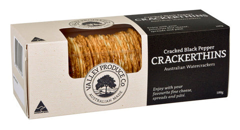 VPC Crackerthins Cracked Black Pepper 100g