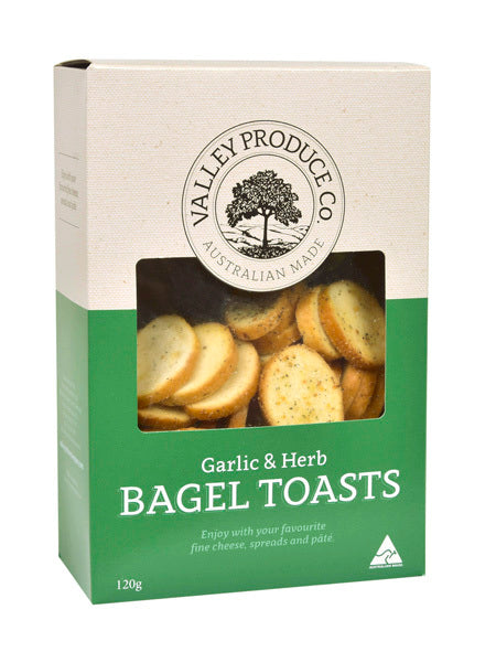 VPC Garlic & Herb Bagel Toasts 120g