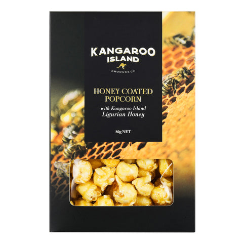 Honey Coated Popcorn 80g - Kangaroo Isalnd