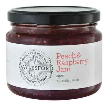 Daylesford Cond. Co Peach & Raspberry Jam 330g