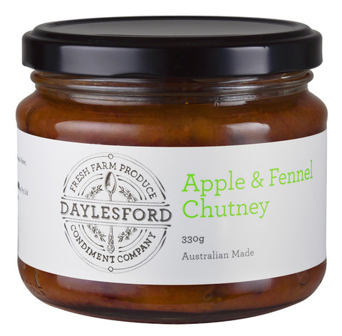 Daylesford Cond. Co Apple & Fennel Chutney 330g