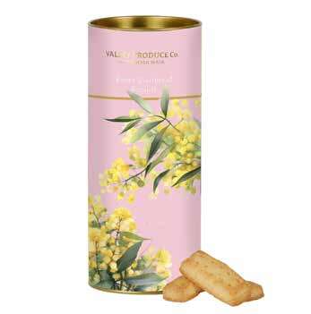 Australian Wattle Shortbread Tube 180g - VPC