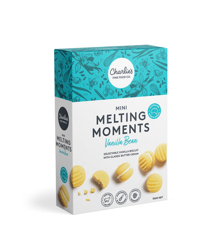 Charlies Melting Moments Vanilla Bean 200g