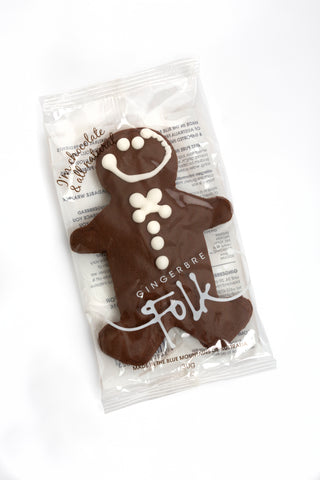 Chocolate Gluten Free Gingerbread Man 30g - Gingerbread Folk