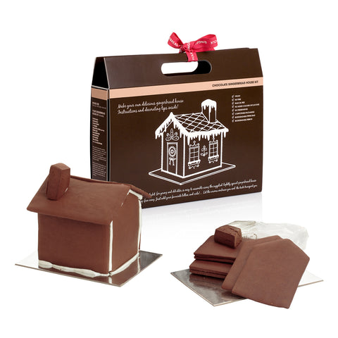 Chocolate Gingerbread House Kit 600g - Gingerbread Folk