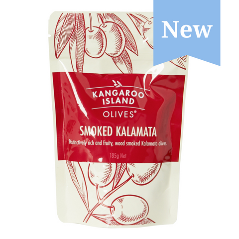 Kangaroo Island Smoked Kalamata Olives 185g