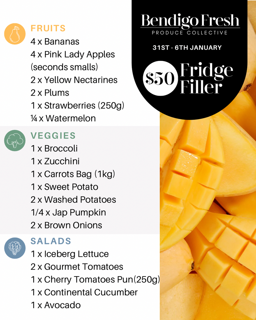 $50 Fridge Filler (Fruit & Veg) Box
