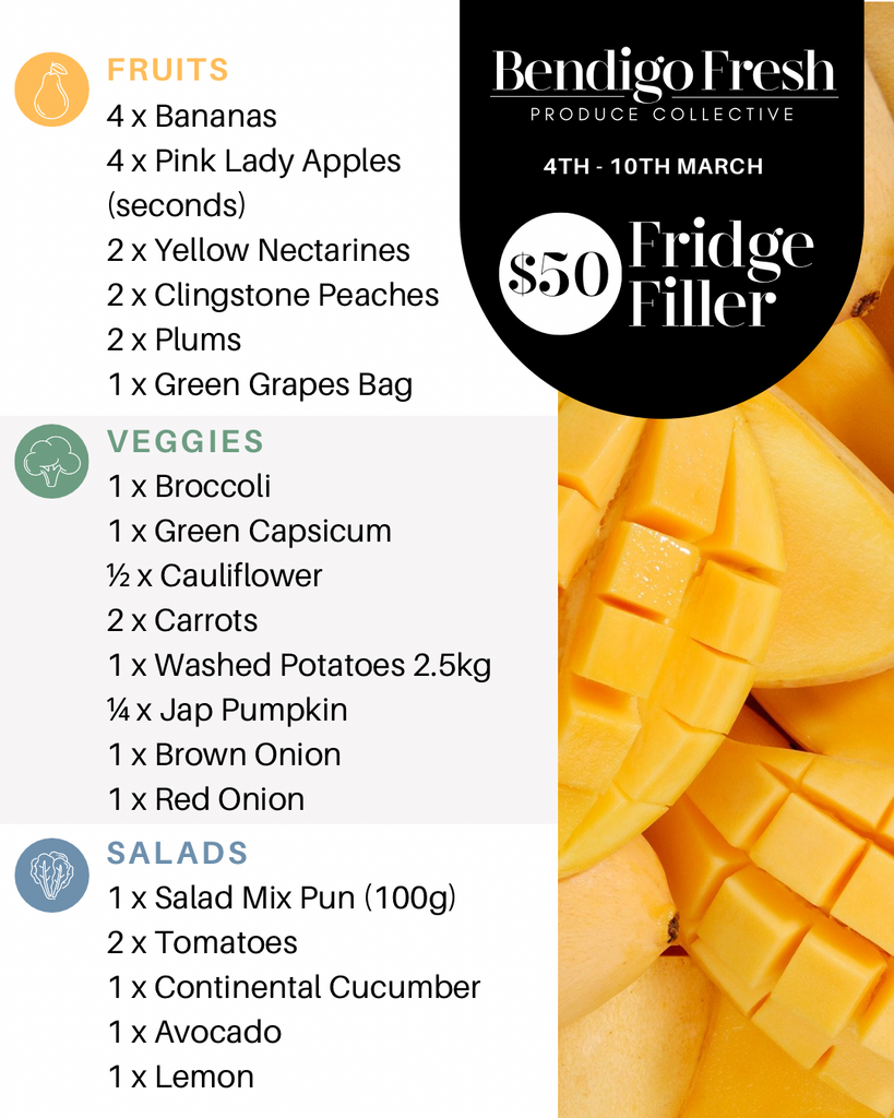 $50 Fridge Filler (Fruit & Veg) Box
