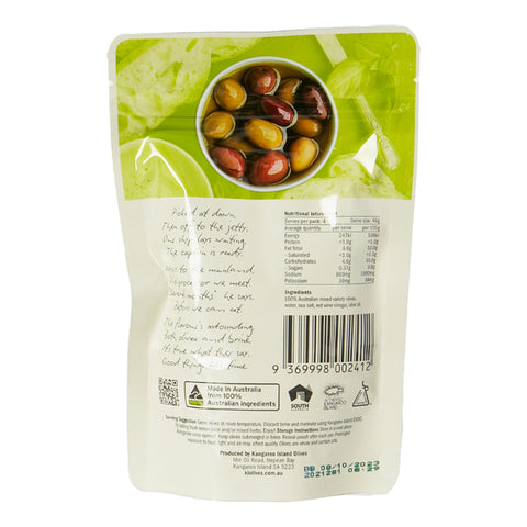 Kangaroo Island Mediterranean Olives 185g