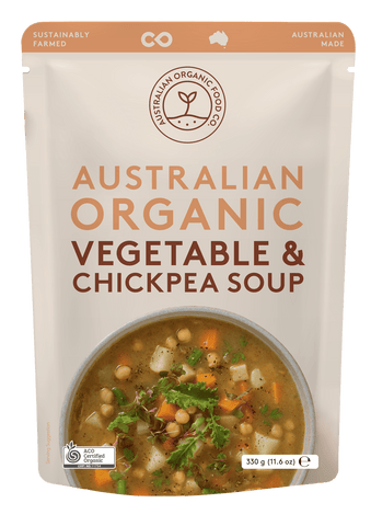 Vegetable & Chickpea Soup - Australian Organic