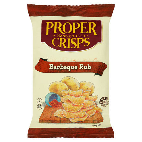 Barbeque Rub - Proper Crisps 150g