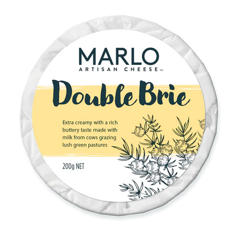 Double Brie 200g - Marlo Artisan Cheese