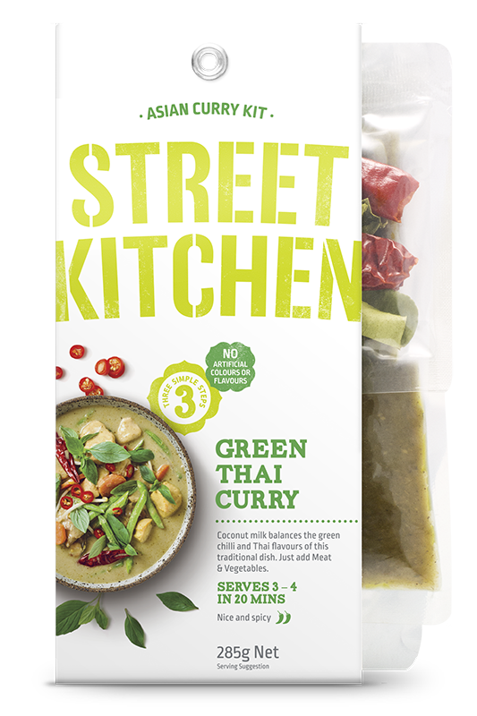 Green Thai Curry - Street Kitchen