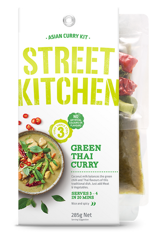 Green Thai Curry - Street Kitchen