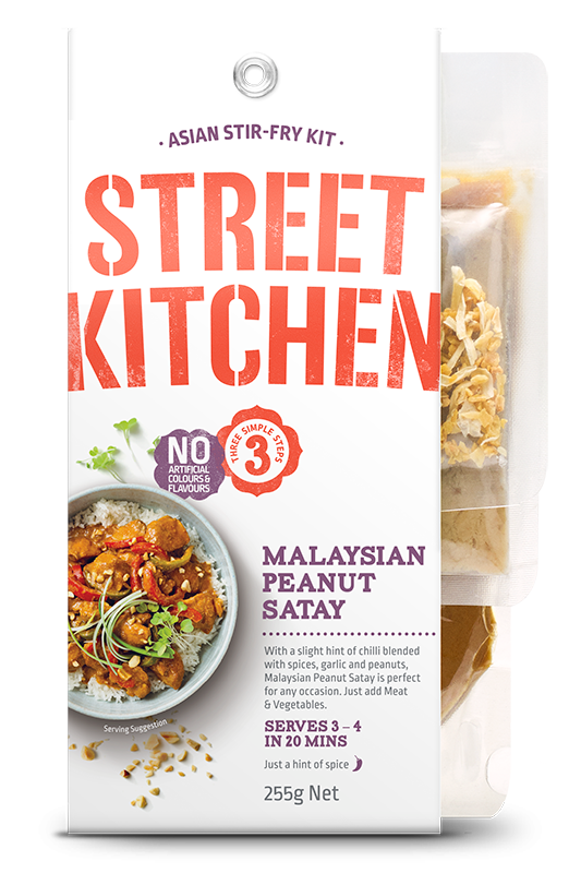 Malaysian Peanut Satay - Street Kitchen