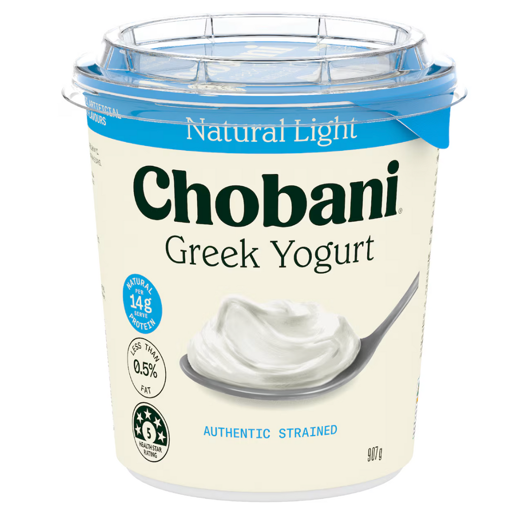 Chobani Greek Yoghurt - Natural Light