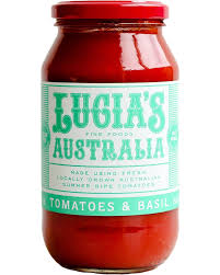 Tomatoes & Basil Pasta Sauce - Lucia's