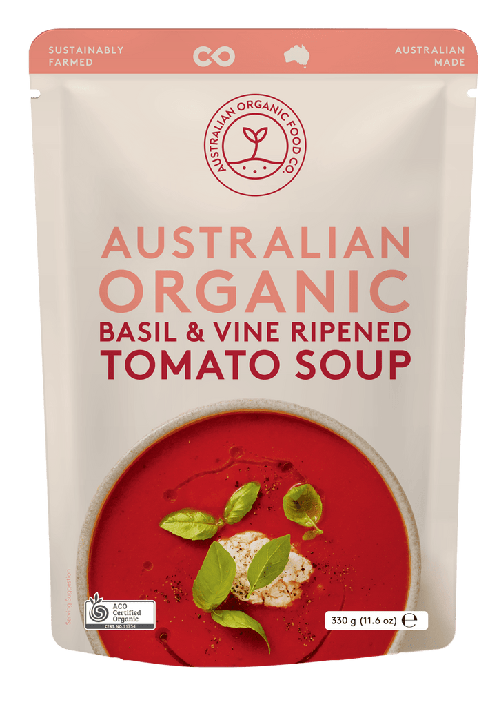 Basil & Vine Ripened Tomato Soup - Australian Organic