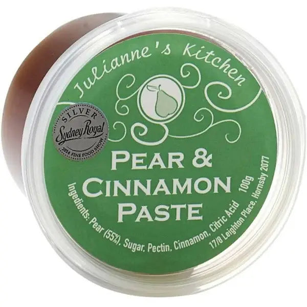 Julianne's Pear & Cinnamon Paste 100g