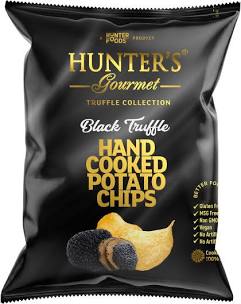 Hunters Black Truffle Chips - 125g